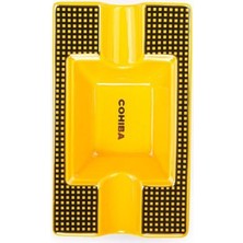 Cohiba Sarı Desenli Ikili Puro Küllüğü
