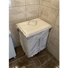 Bella Home Modern Lüx Simli Çamaşır Makinesi Örtüsü - Renk Seçenekleriyle