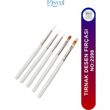 Misyul Tırnak Desen Fırçası Nail Art Fırça Tırnak Süsleme Fırça Seti