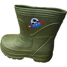 Güven Kundura Çocuk Eva Yağmur Botu Su Geçirmez Hafif