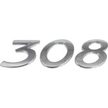 Peugeot   308  ( 308 ve  Peugeot )  Yazı  - Ikili Yazı  Setidir