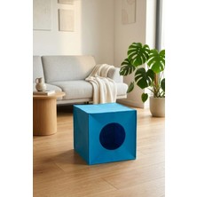 YUNUSOĞLU HOME Keçe Kedi Yuvası Organizer Düzenleyici Katlanabilir - Oval Kedi Evi