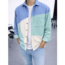 Oversman Oversize Picasso Pamuk Kaşe Gömlek