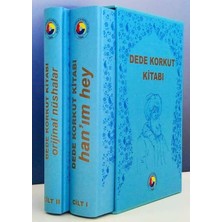 Dede Korkut Kitabı - Dede Korkut Kitabı Han'ım Hey ve Orijinal Nüshalar / 2 Cilt Takım (Kutusunda)