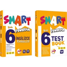 Smart English 6. Sınıf Powerful Ingilizce Fasikülleri + Test Book Seti 2 Kitap