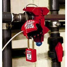 S410RED M/kilit Kilitleme Asma Kilit - Kırmızı