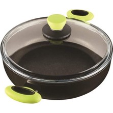 Titanium 28CM Sığ Tencere/yeşil