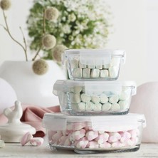 Mutfak Organizasyon (Lav Fresco 3'lü Saklama Kabı Seti 1150 Cc, Lav Novo 3'lü Kavanoz, Lav Cube 3'lü Saklama Kabı)