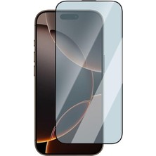 Caseworld 16 Pro Max ile Uyumlu Caseworld Eyeguard Serisi 2.5d Eyesafe Teknolojili Cam Ekran Koruyucu Şeffaf