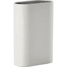 Singles Bıçak Bloğu, Bıçaksız, 17 x 9 x 24 Cm, Sıcak Gri