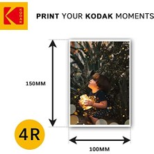 9891161 Fotoğraf Kağıdı, 180 G/m², Parlak, A6 (10 x 15 Cm), Mürekkep Püskürtmeli Yazıcı