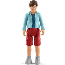 Schleich 42478 Labrador ile Yürüyüş Oyuncak Figürü, Çok Renkli