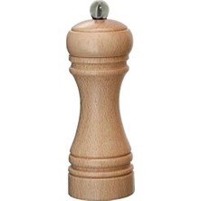 C045.140101 Öğütücü Ahşap Doğal 4,8 x 4,8 x 14 cm