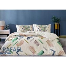 Rafael  Düz Pamuk Nevresim Takımı, Yeşil, Çift Kişilik