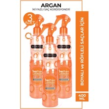 Morfose Argan Sıvı Saç Kremi 400 ml 3 Adet