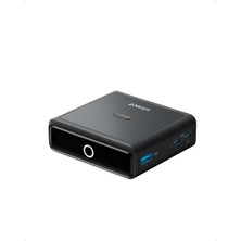 Powerbank Uyumlu Şarj Istasyonu, 3 USB Bağlantı Noktası, Küçük & Kompakt Gan Teknolojisi,akıllı LED Gösterge, 100W