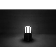 Mars Kafesli Set Üstü Bahçe Lambası Zita Bahçe Aydınlatması 35 cm Yer Lambası 220V IP54 (UG-ZT-0281K)