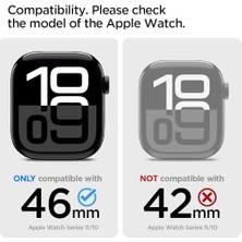 46MM Seri 11/10 ile Uyumlu Kılıf & Kordon Kayış Air Pro Gray - ACS09318