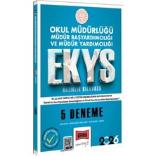 Data Yayınları Yargı Yayınları 2026 Ekys Okul Müdürlüğü Müdür Başyardımcılığı ve Müdür Yardımcılığı 5 Deneme