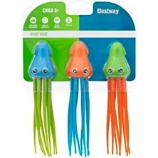 Speedy Squid Dalış Figür Seti, 3'lü Set 16,8 x 4,5 x 4,5 cm