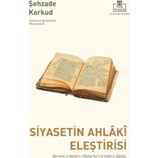 Siyasetin Ahlaki Eleştirisi