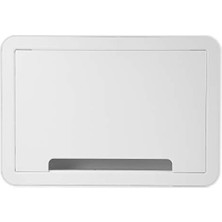 - Onq Kablo Yönetimi, Yapısal Ortam Muhafazası, Duvar Içi Muhafaza, Tv Ev Sineması Kutusu, Gömme Saklama Kutusu, Çift Amaçlı, 9 Inç, Beyaz (ENP0900-NA)