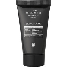 Skinologist Salisilik Sülfür Maskesi/siyah Nokta Karşıtı Kil Maskesi 10 ml