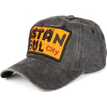 Berellini Özel Nakışlı - Istanbul Yıkamalı Şapka