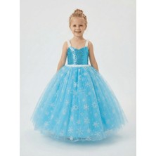 Butik Happy Kids Kız Çocuk Frozen Elsa Kostümü