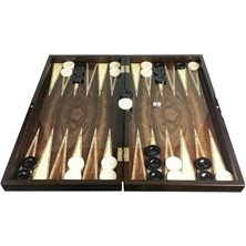 Staroyun STAROYUN1020180 25 x 48 x 6 cm Big Star Polyester Ceviz Backgammon