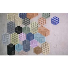 Üçgen Altlık 24 x 14 x 0,9 cm Matcha Yeşili