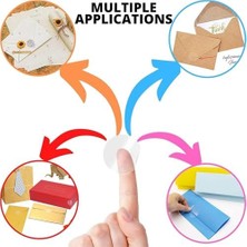 x Spring Clear Yuvarlak Çıkartmalar, 2000 Adet Şeffaf Mühür Çıkartmaları, Perakende Paketi, Zarflar Için Yuvarlak Şeffaf Mühür Etiketleri Kendinden Yapışkanlı Çıkartmalar (2,5 Cm, Rulo Başına 1000)