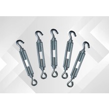 Çelik Kanca M6 Yük Halat Gerdirme Galvenizli (5 Adet)