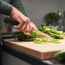 Four Star Şef Bıçağı, Paslanmaz Çelik, Siyah