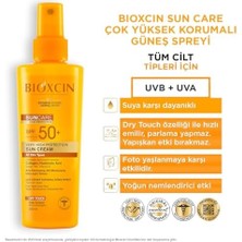Bioxcin Sun Care Spf 50 Yüz Güneş Kremi 50 ml Karma Yağlı Cilt ve Vücut Güneş Spreyi 200 ml