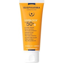 Isıs Pharma Uveblock Spf 50+ Dry Touch Light Tinted 40ML