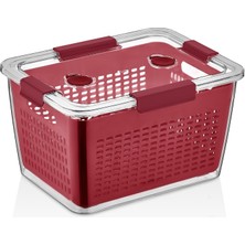 7 Lt Lavin Saklama Kabı Bordo