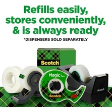 Tape Value Pack W/dispenser, 3/4" x 1000 ","1 Core, 6/paket