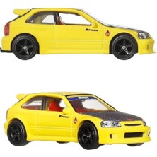 1:64  Premium Car Culture 2'li Paket 99 Honda Cıvıc Type R (Ek9) & Honda Cıvıc Type R HBL96 - JBL00