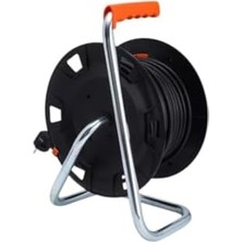 20 Metre Makaralı Uzatma Kablosu 3x2.5mm Ttr – 4 Prizli, IP20, Güç Göstergeli, Dayanıklı Dış Mekan ve Iç Mekan Kullanımı Için Seyyar Elektrik Kablosu