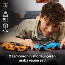 Speed Champions Lamborghini Revuelto ve Huracán Sto 77238 – 10 Yaş ve Üzeri Çocuklar Için Çift Model Araba, Detaylı Yarış Arabaları ve Sürücü Figürleriyle Oyun ve Sergileme Yapım Seti (607 Parça)