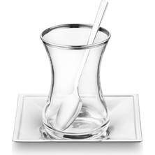 18 Parça 6 Kişilik Çay Seti