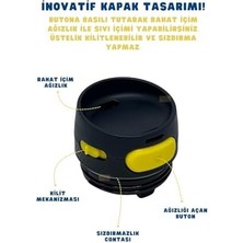 Resmi Lisanslı 550ML Rahat Içim Çift Katmanlı Paslanmaz Çelik Termos 6 Saat Soğuk Premium Kutu