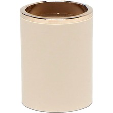 Diş Fırçalık Beyaz-Altın Renk