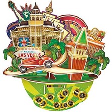 Cubicfun 3D 64 Parça Puzzle Las Vegas Şehir Kompozisyonu