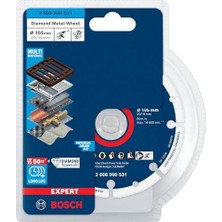 Professional 1x Expert Metal Wheel Kesici Diskler (Dökme Demir, Paslanmaz Çelik, Çelik, Demir Içermeyen Metalle, Ø 105 Mm, Aksesuar Küçük Avuç Taşlama Makinesi, Mermer Kesici)