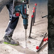1x Pro Sds Max-4 Kırıcı Delici Delme Ucu (Donatılı, Bina Bloku, Ø 20,00 Mm, Professional Aksesuar Kırıcı Delici)
