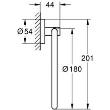 Essentials Halka Yuvarlak Havluluk - 40365001