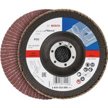 Professional 3 Adet Flap Disk Seti X431 Standard For Metal, Çelik ve Paslanmaz Çelik Taşlama Için, Açılı, 125 Mm, Kum Kalınlığı 40/60/80, Küçük Avuç Taşlama Makineleri Için Uygundur