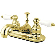 4 In. Modern Toilette Musluk Cilalı Pirinç Finish